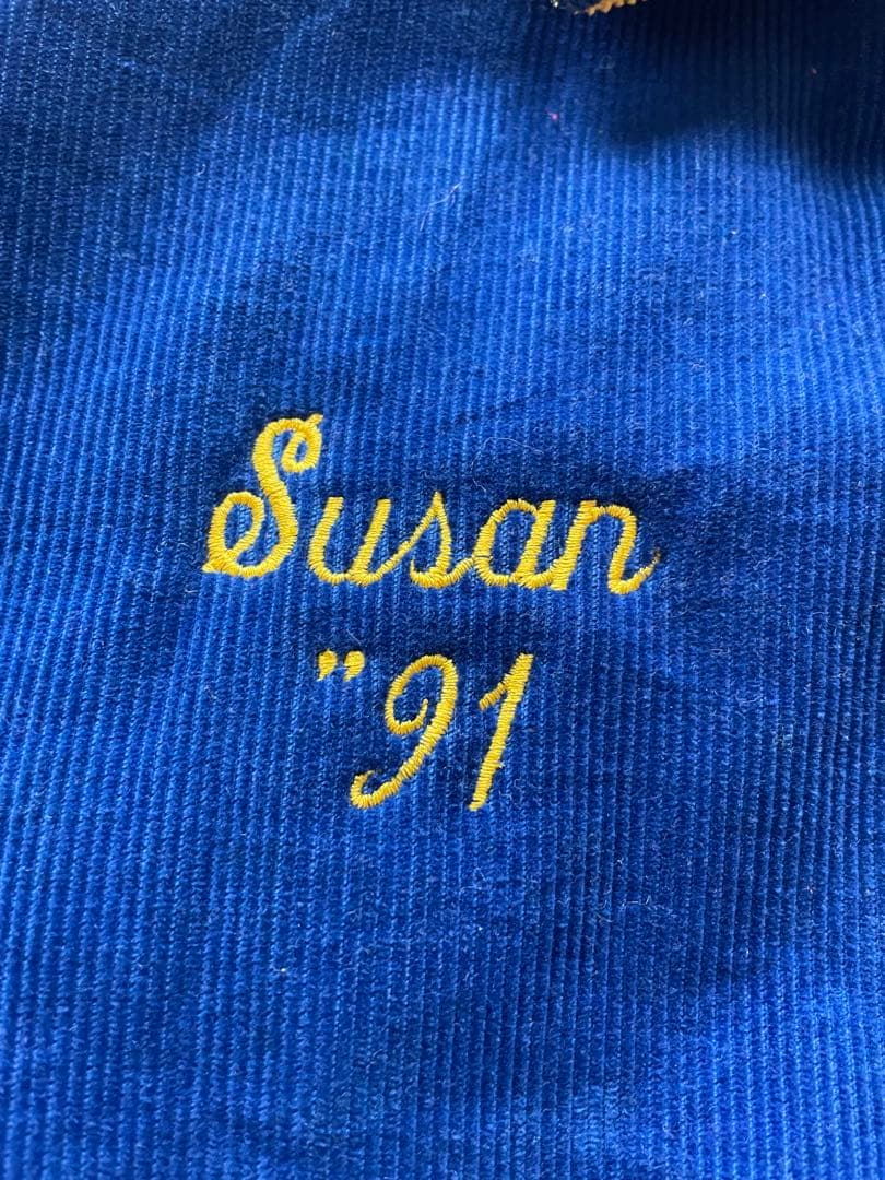 【RENNOC】コーデュロイ スタジャン ジャケット USA 製　S 古着