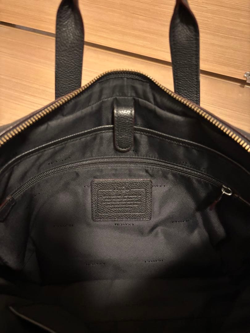 COACH メンズ ビジネスバッグ ブラック