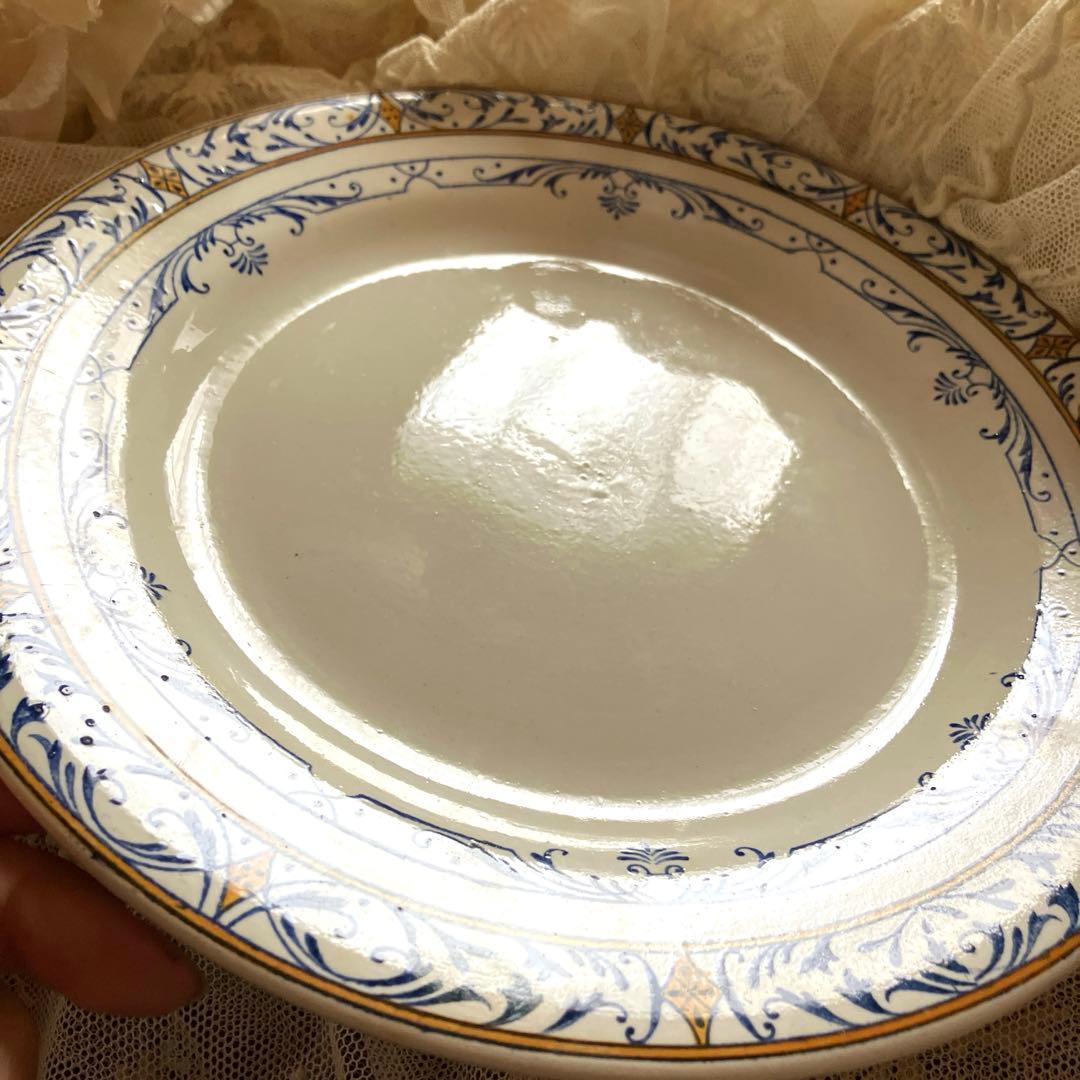 希少　フランスアンティーク クレイユモントロー コルベールのコンポティエ