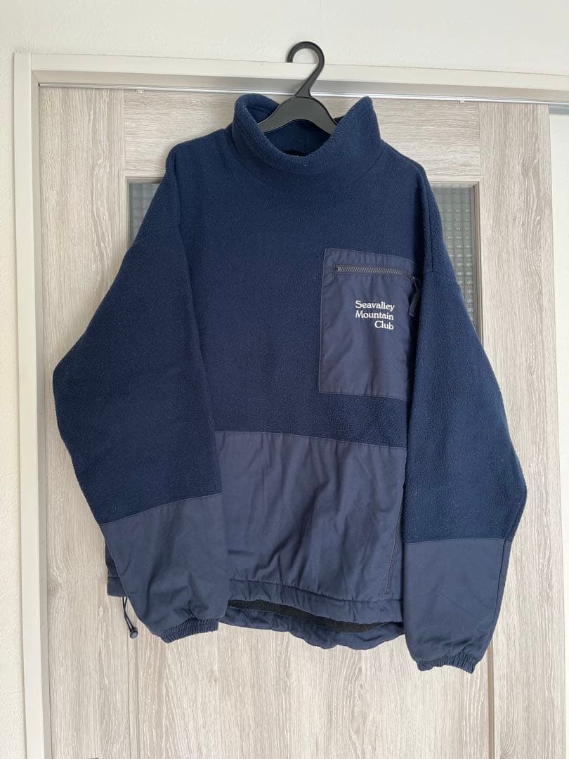 Seavalley Mountain Club フリースハイネックプルオーバー