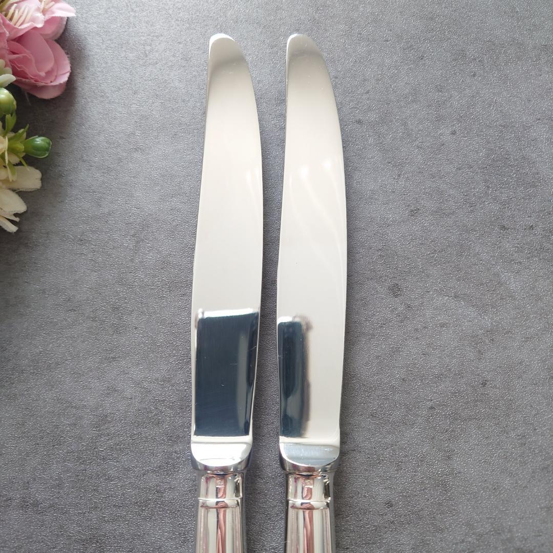 希少 美品 クリストフル アルビ テーブルナイフ 2点