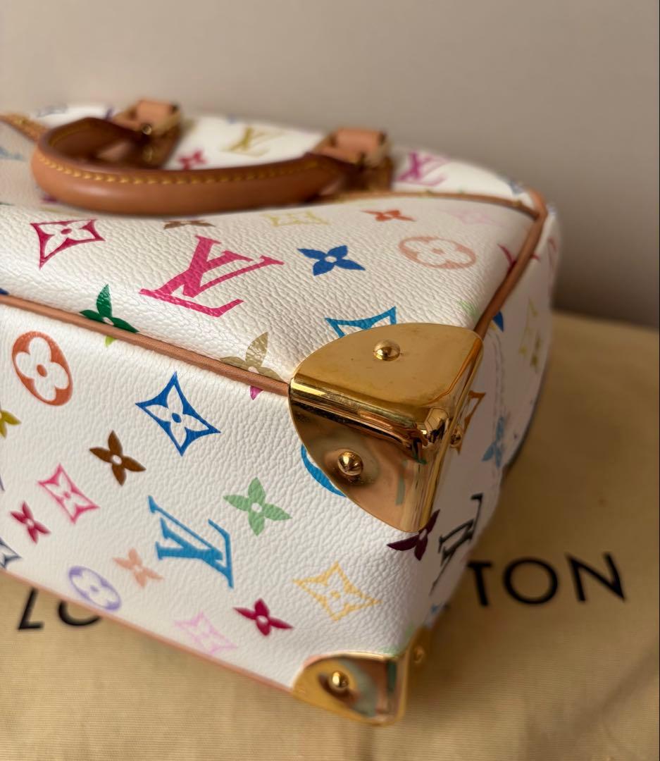 ルイ•ヴィトン　トゥルーヴィルモノグラムマルチカラーハンドバッグ