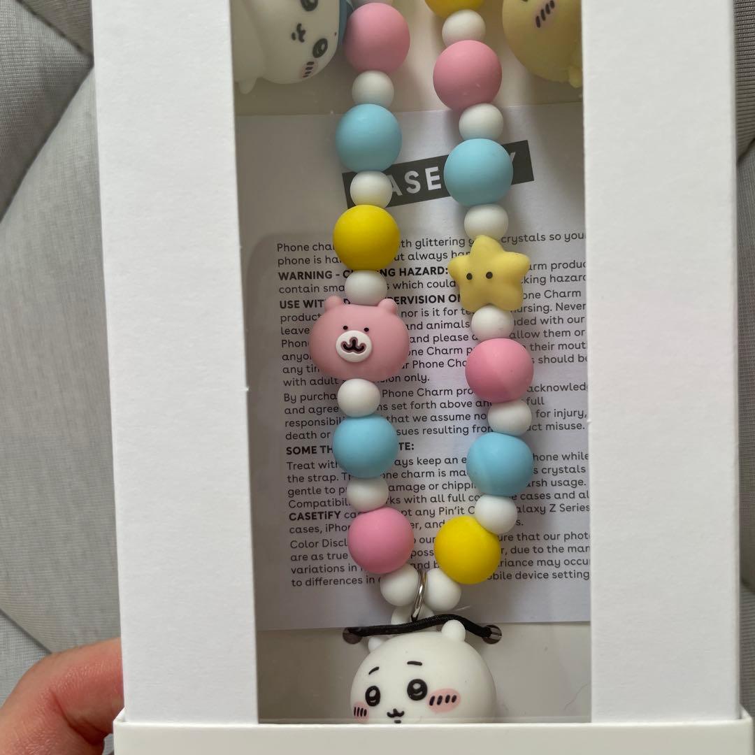 CASETiFY ケースティファイ ちいかわ ストラップ ハチワレ　うさぎ