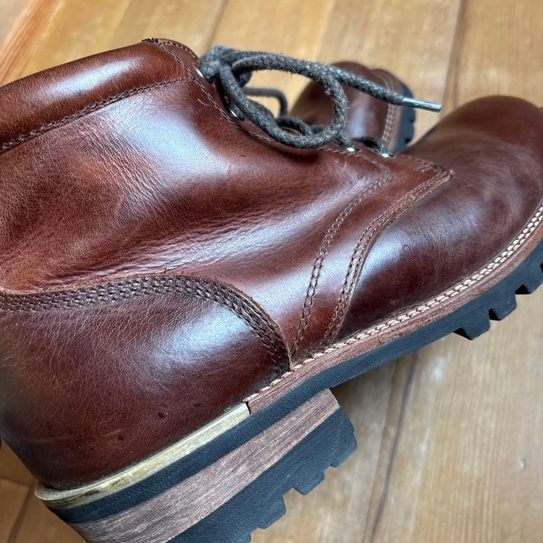 【極美品】スローウェアライオン×ジャックローズ　ワークブーツ　サイドジップ