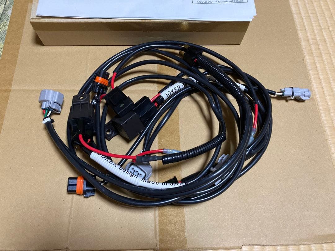 ジョーカー MAX-19 ハイエース4型ハロゲンから4型純正LED変換キット