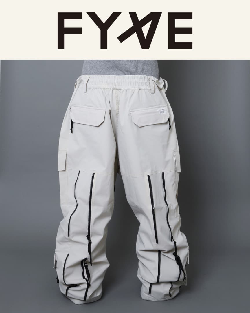 FYVE スノーボードウェア 日本限定 新品 セットアップ ［Mサイズ］グレー