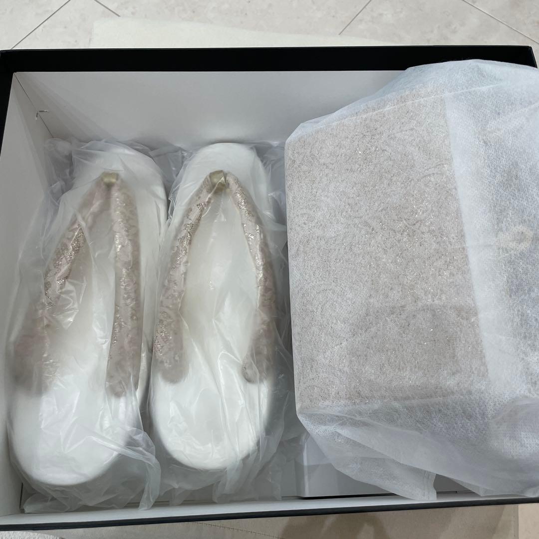成人式 レースバッグとエナメル草履のセット お値下げ中！
