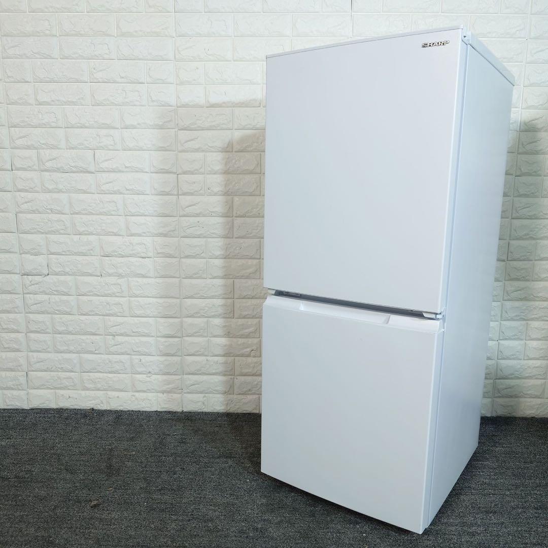 SHARP 冷蔵庫 SJ-D15J-W 152L 2023年製 家電 J082