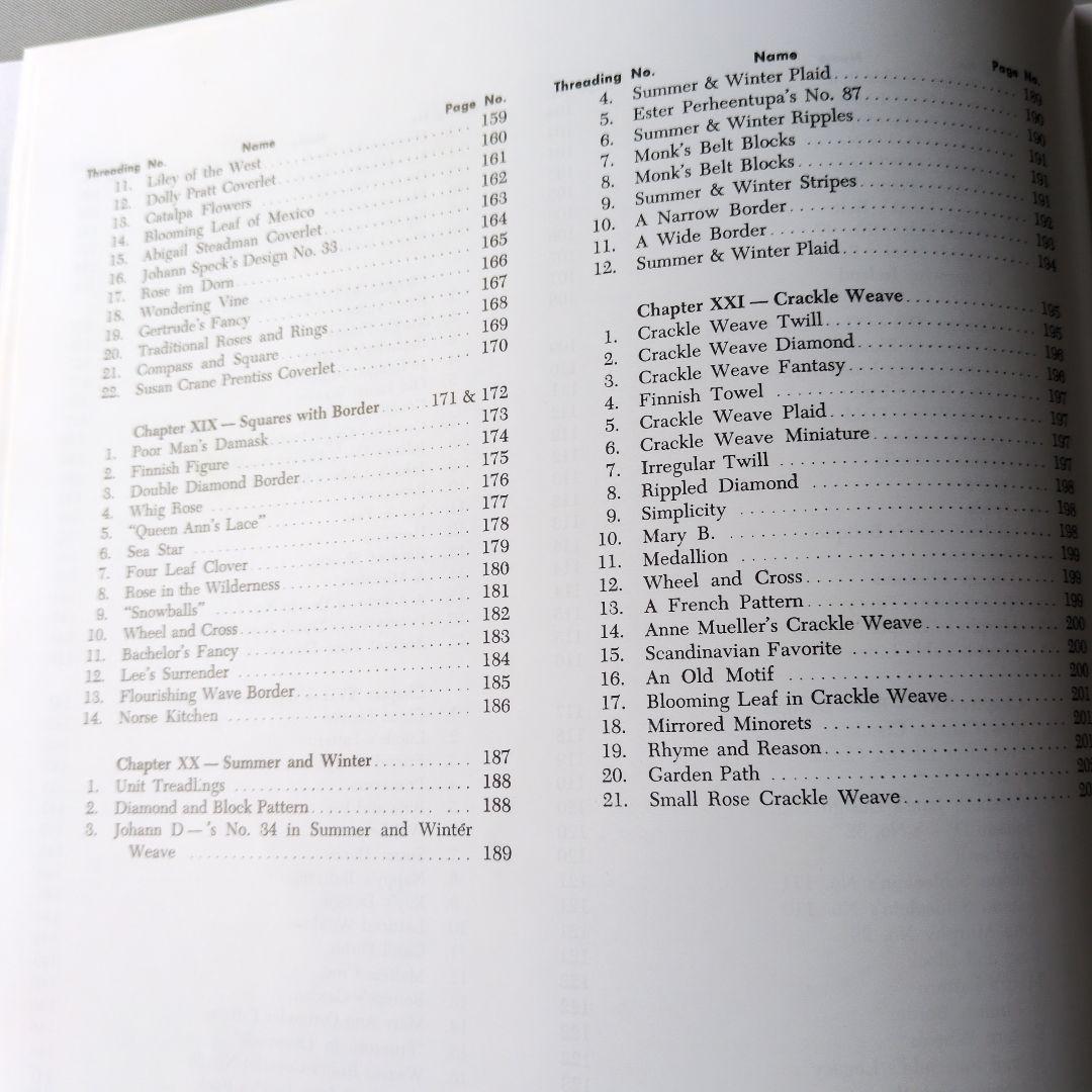c*e様 【古書】A HANDWEAVER'S PATTERN BOOK