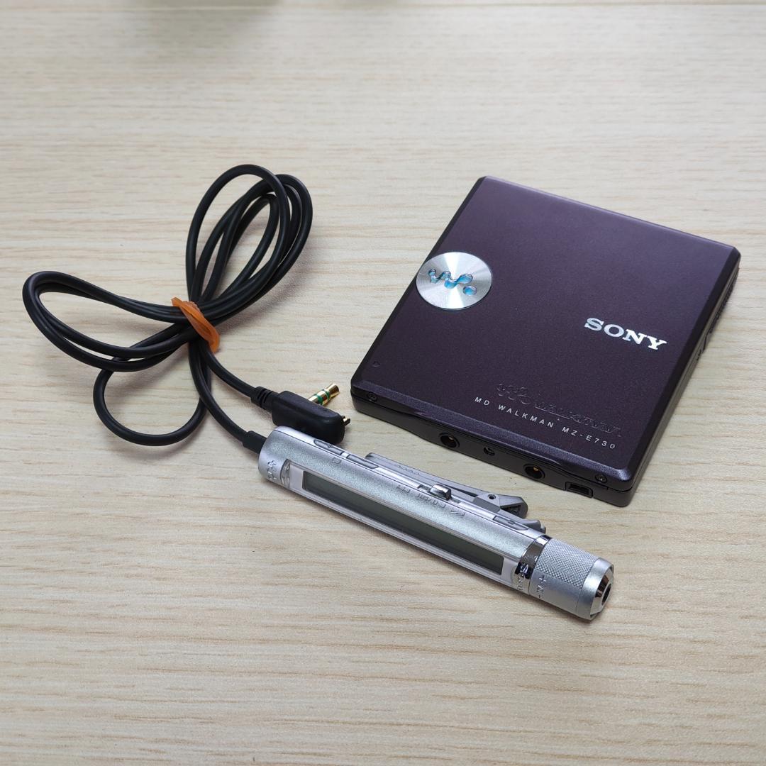 SONY MD WALKMAN MZ-E730 動作品