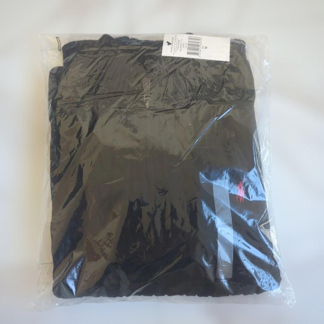 【新品】ポロラルフローレン ハーフジップ ケーブルニット ブラック M