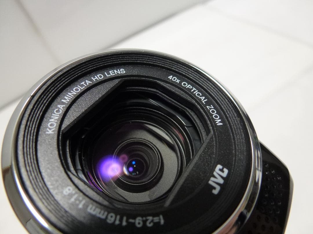 希少　大人気　JVC ビクターエブリオ ビデオカメラ GZ-HM133　SD保存