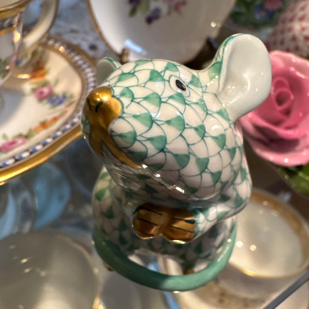 HEREND ヘレンド フィギュリン ネズミ　干支