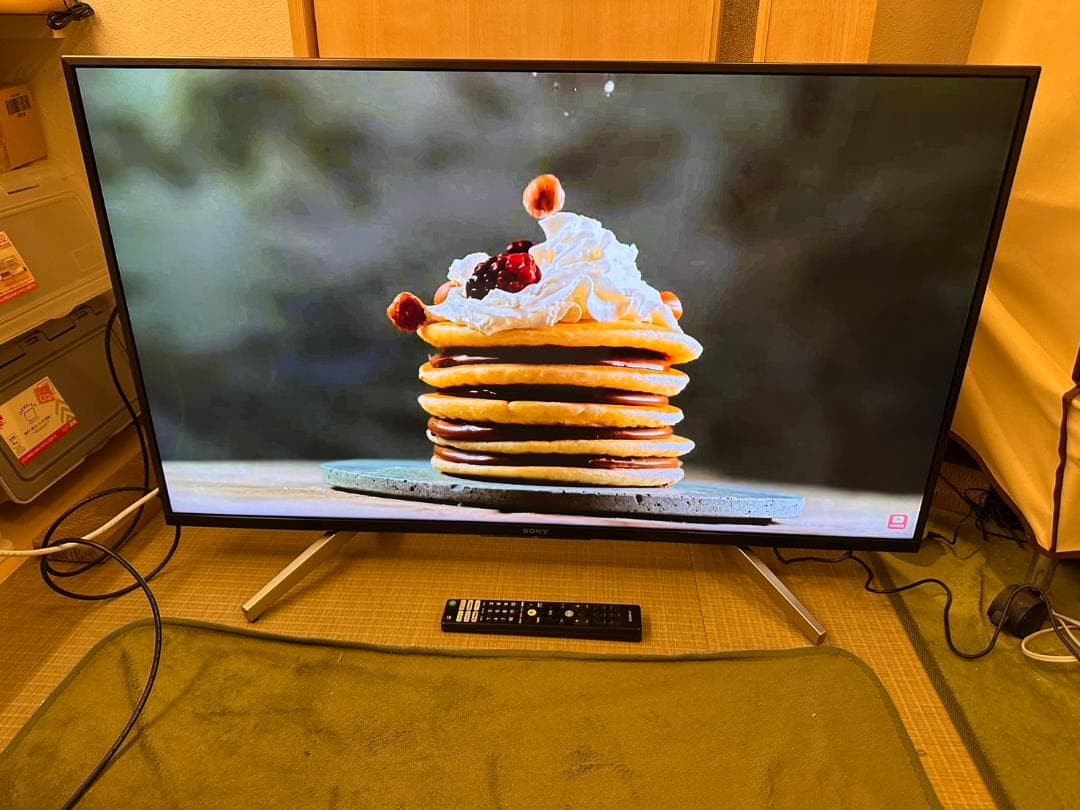 スマートテレビ　4K対応！SONY ソニー　KJ-43X8500F　映り綺麗美品
