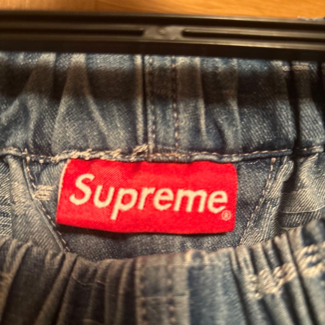 supremeワイドパンツ