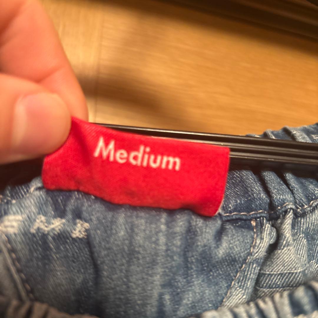 supremeワイドパンツ