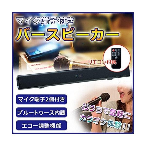 創和 SBA-168 [マイク端子付きバースピーカー]