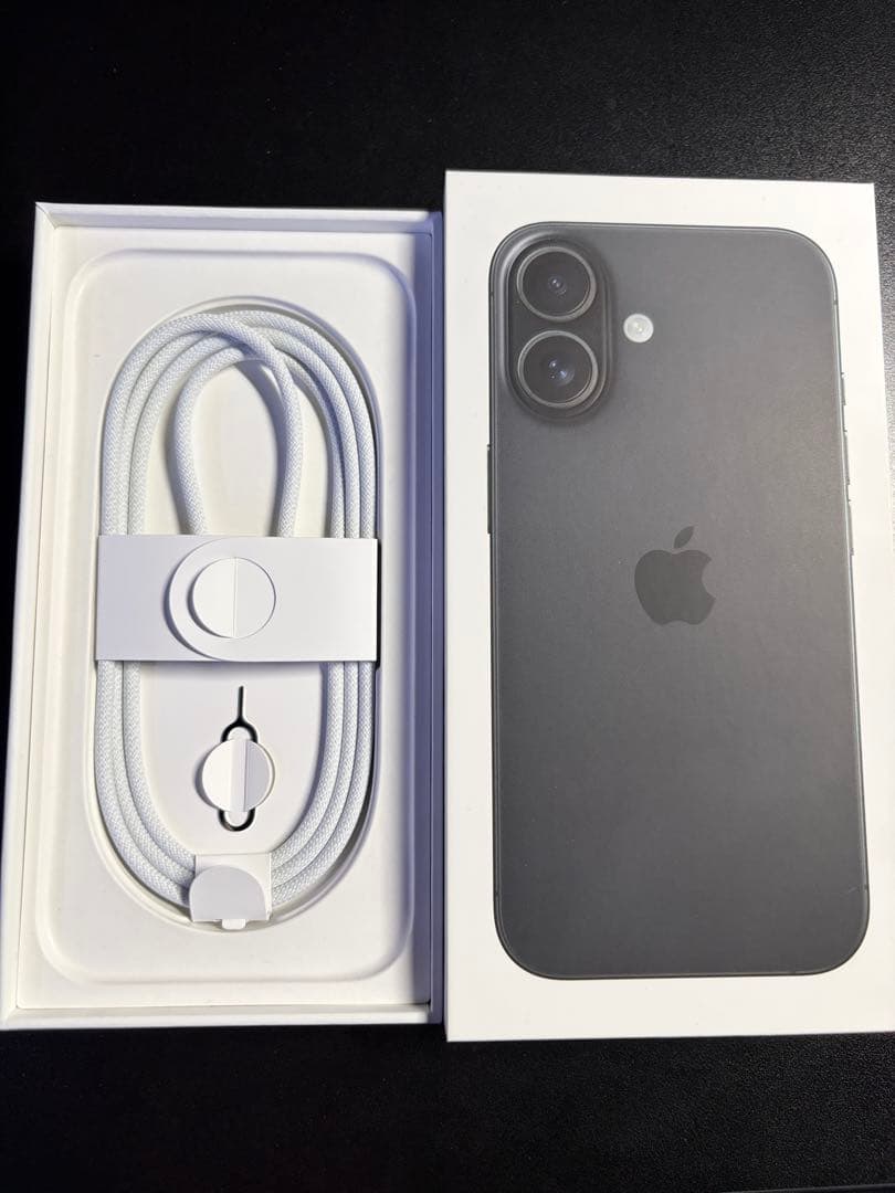 iPhone16 128GB ブラック