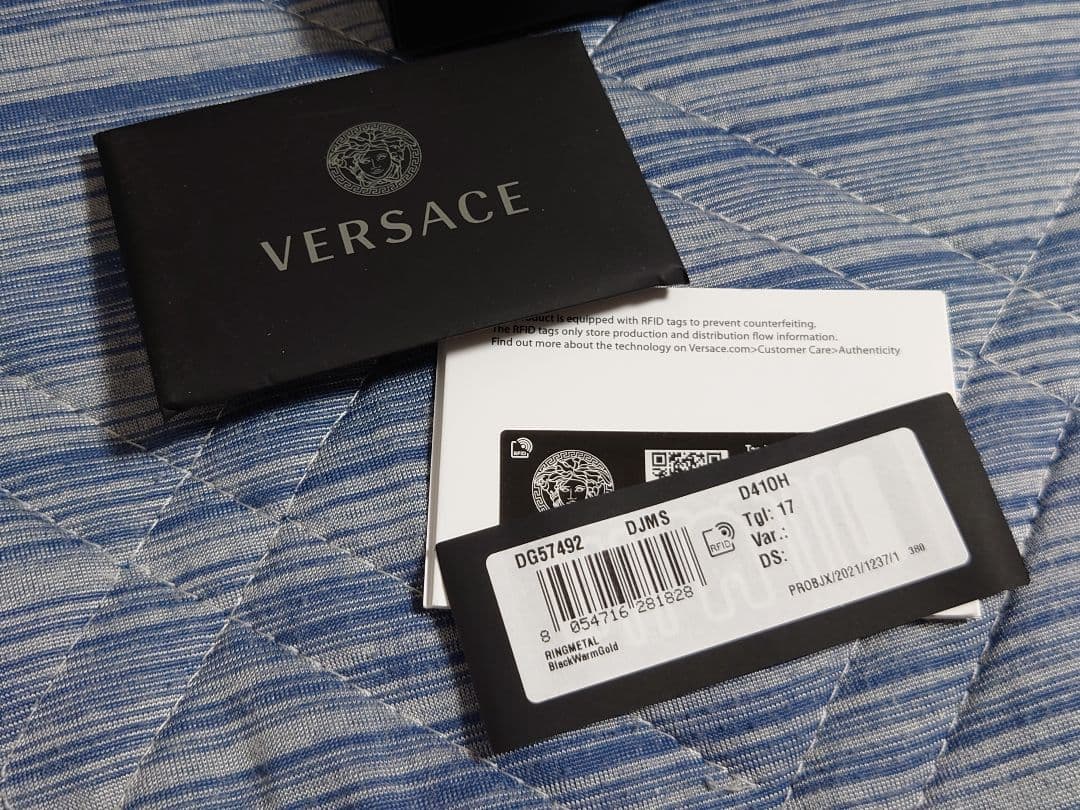 VERSACE ギリシャキー キーホルダー