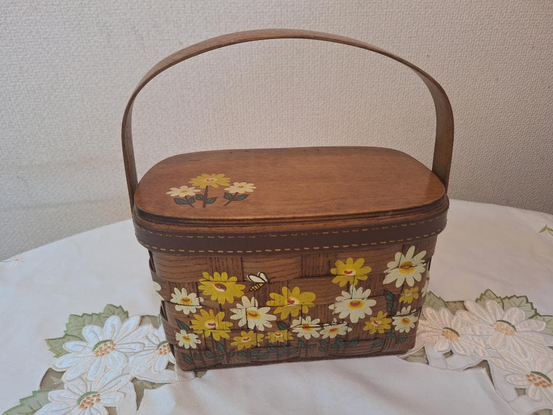 CaroNan ヴィンテージバスケット