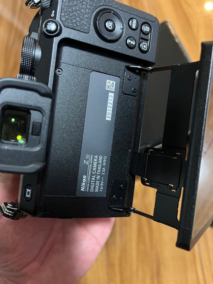 Nikon Z50 ミラーレス16-50 VRレンズキットショット数3554回