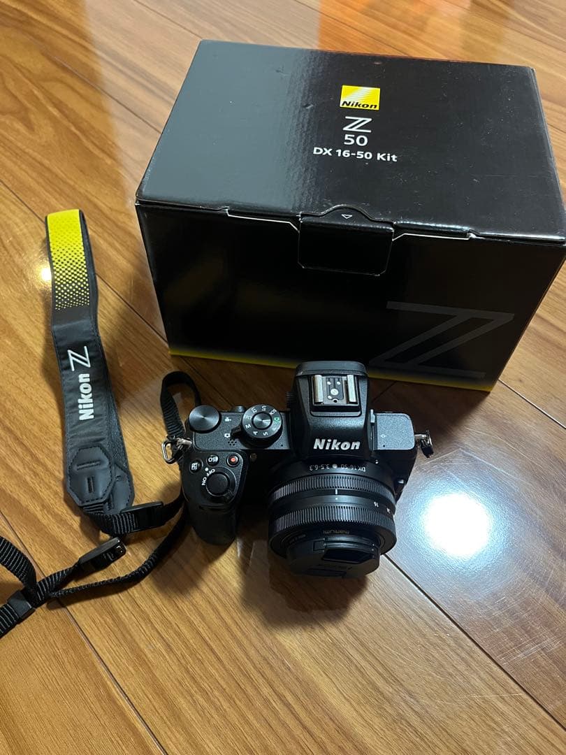 Nikon Z50 ミラーレス16-50 VRレンズキットショット数3554回
