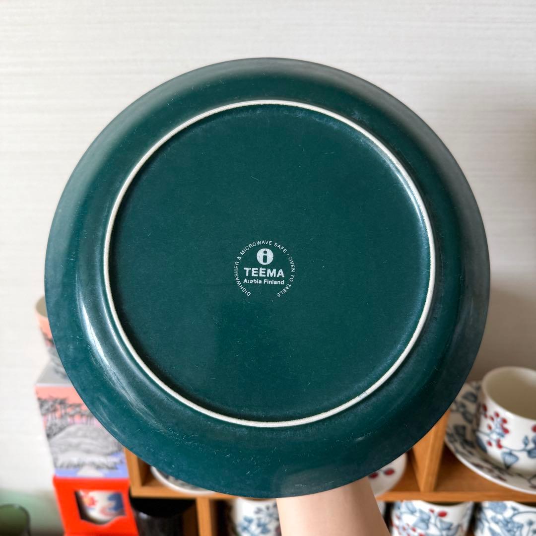希少 廃盤 teema ティーマ ダークグリーン ブラウン ブルー 26cm