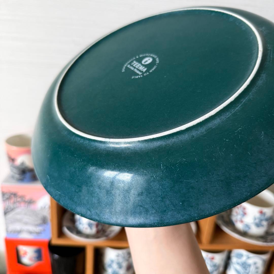 希少 廃盤 teema ティーマ ダークグリーン ブラウン ブルー 26cm
