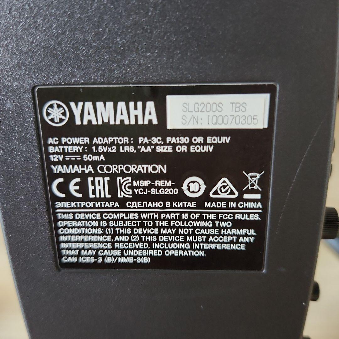 YAMAHA SLG200S TBS エレクトリックアコースティックギター 美品