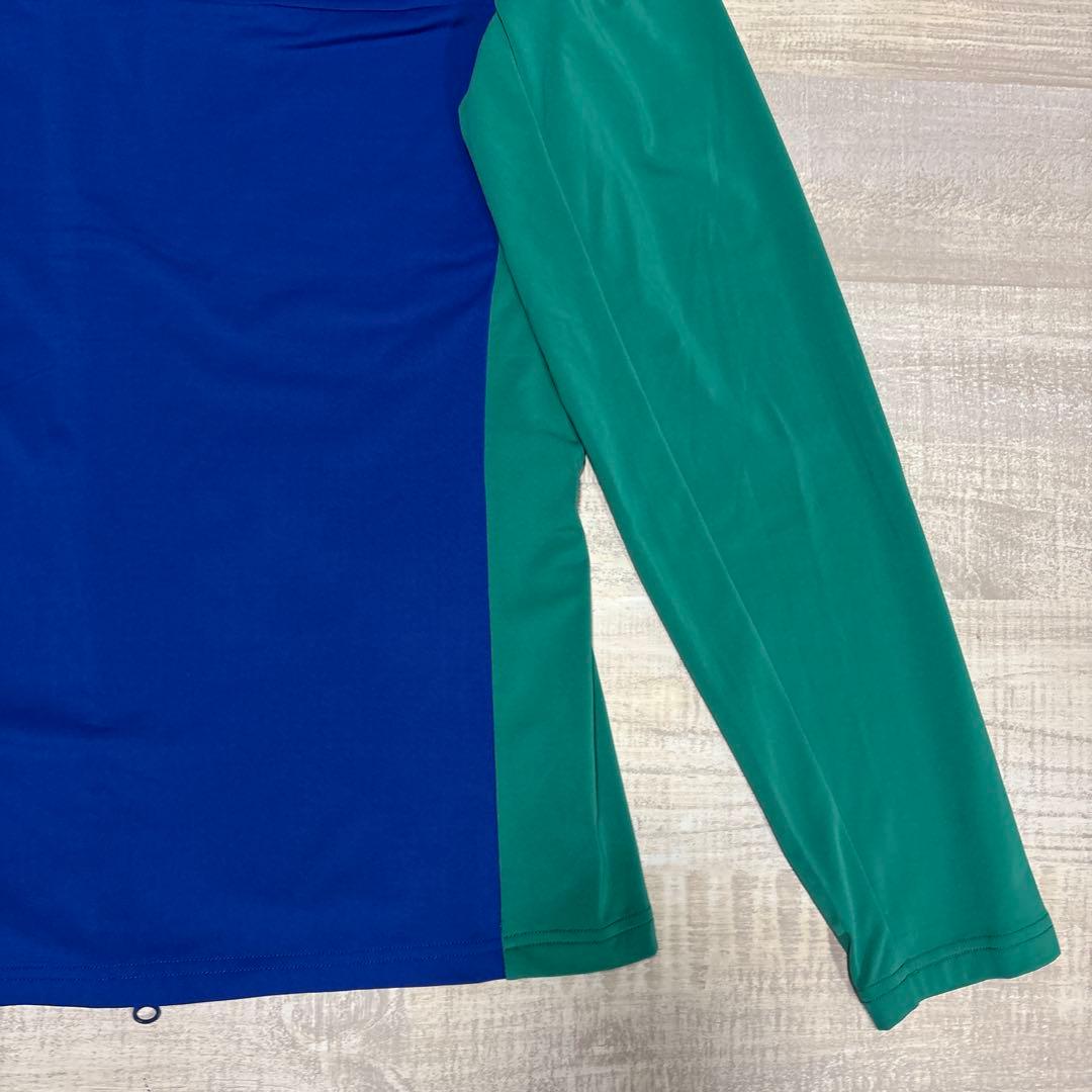 J.リンドバーグ★吸水速乾★ビッグロゴ★ストレッチハーフジップ【メンズサイズL】