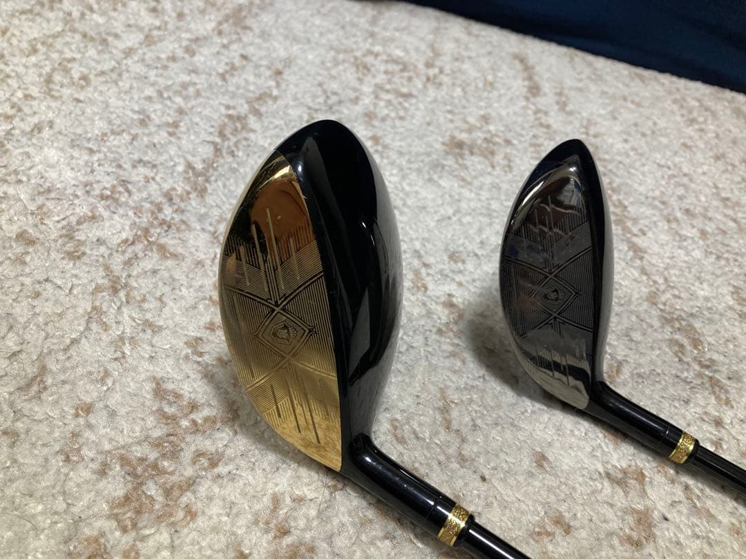 MAJESTY 3番+5番ウッド ゴールド/ブラック