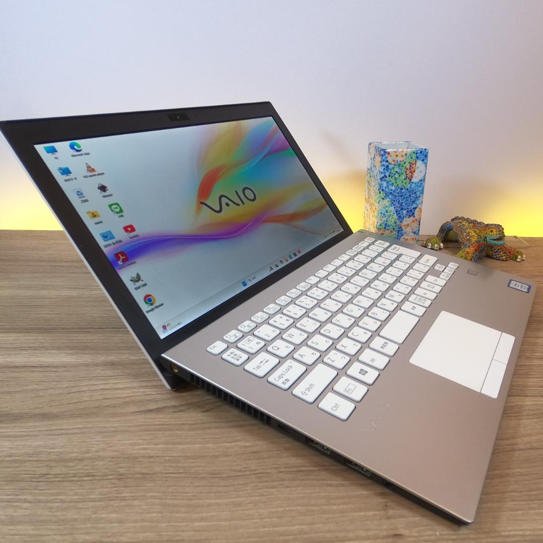 【超希少&美品】VAIO ProPFホワイトオフィス付きノートパソコンWin11