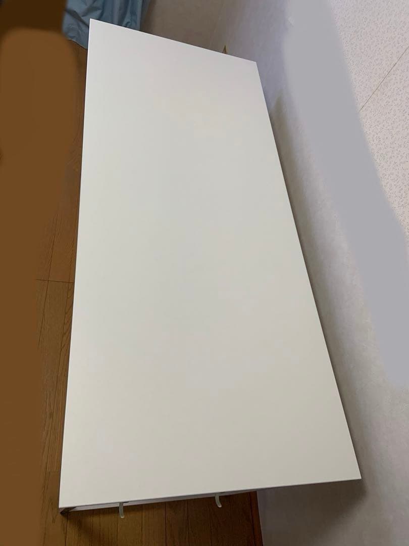 サンワダイレクト　デスク　ホワイト　140cm × 60cm