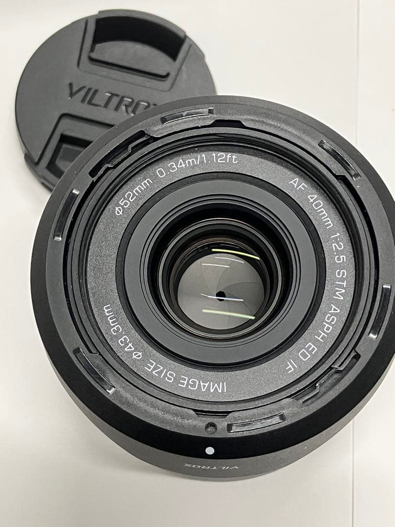 【新同品】VILTROX AF 40mm F2.5 zマウント