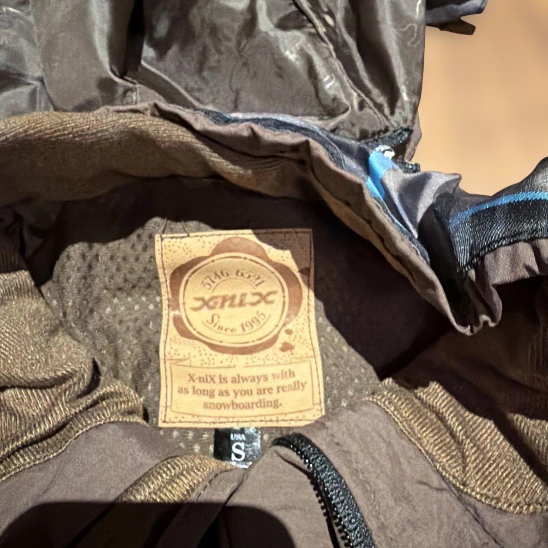 X-niX スノーボードウェア フード付き Sサイズ