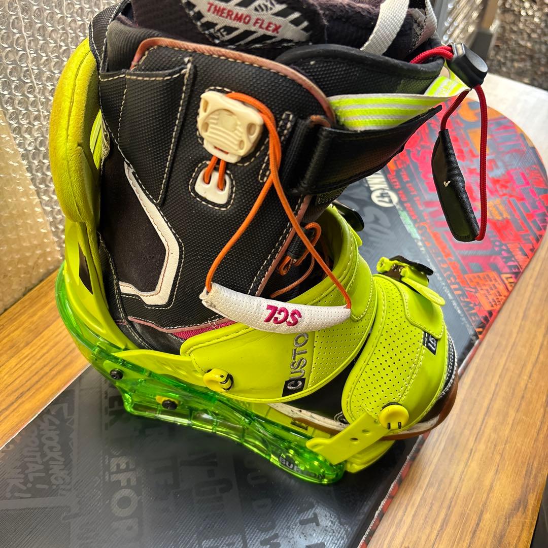 CORYUスノーボードブーツ グリーン