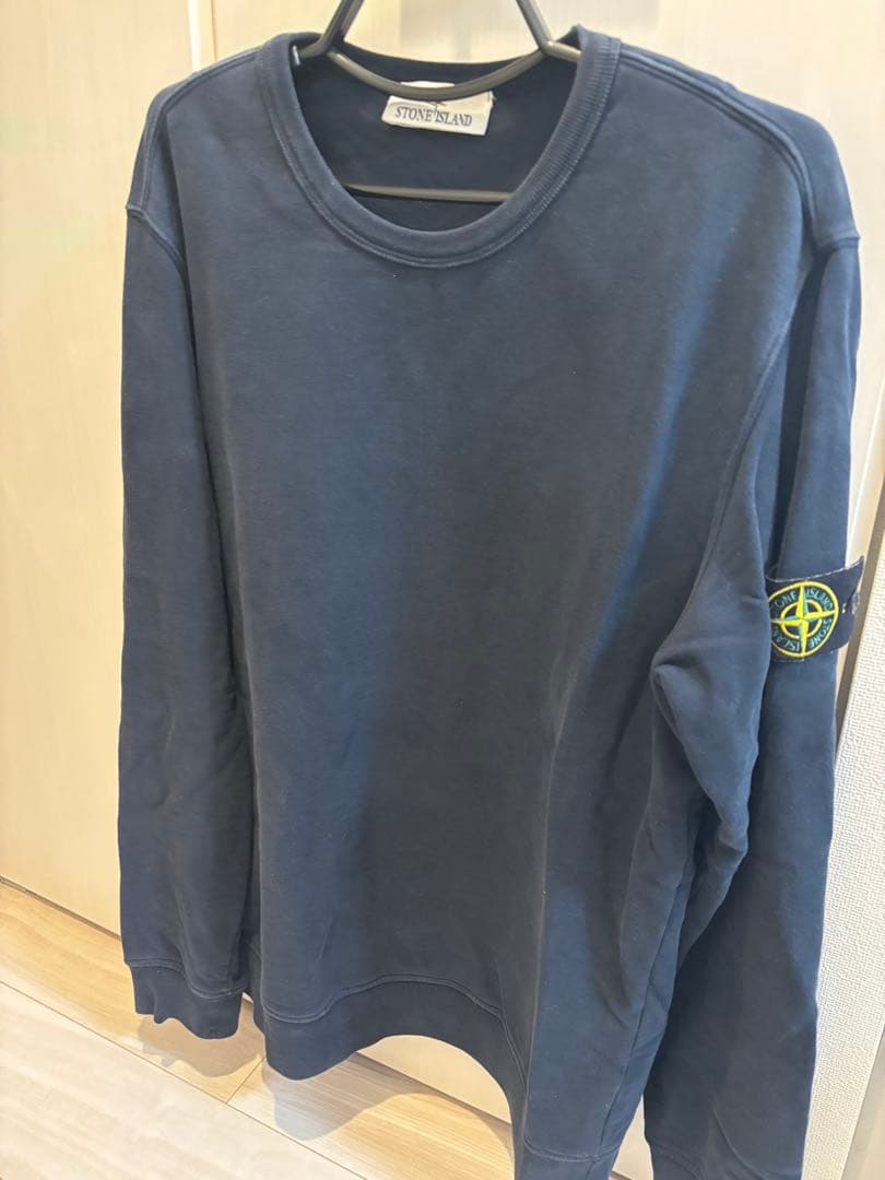 STONE  ネイビー　スウェット