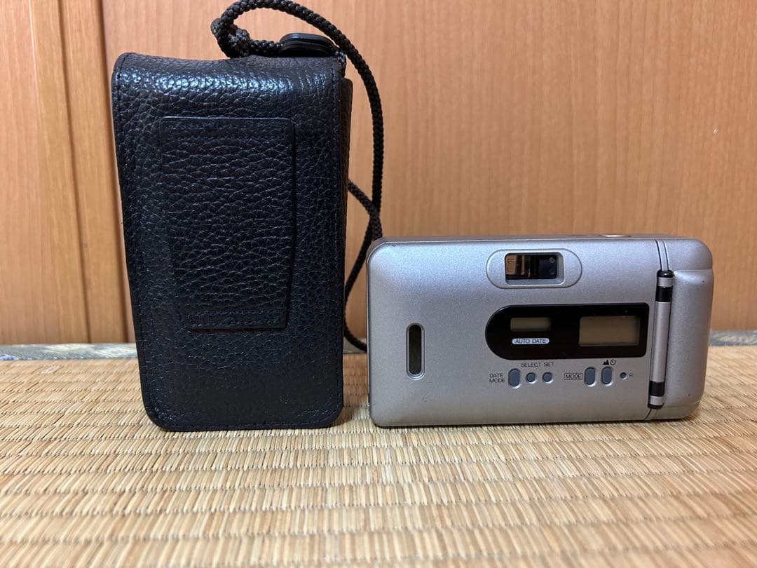 ゆ*中様 【動作確認済】Konica BiGmini Fフィルムカメラ ケース付