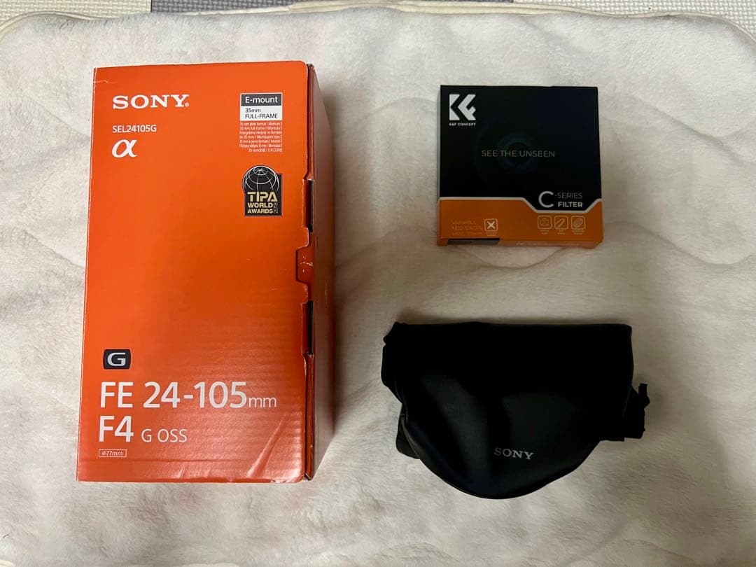 美品 SONY FE 24-105mm F4 G OSS ズームレンズ