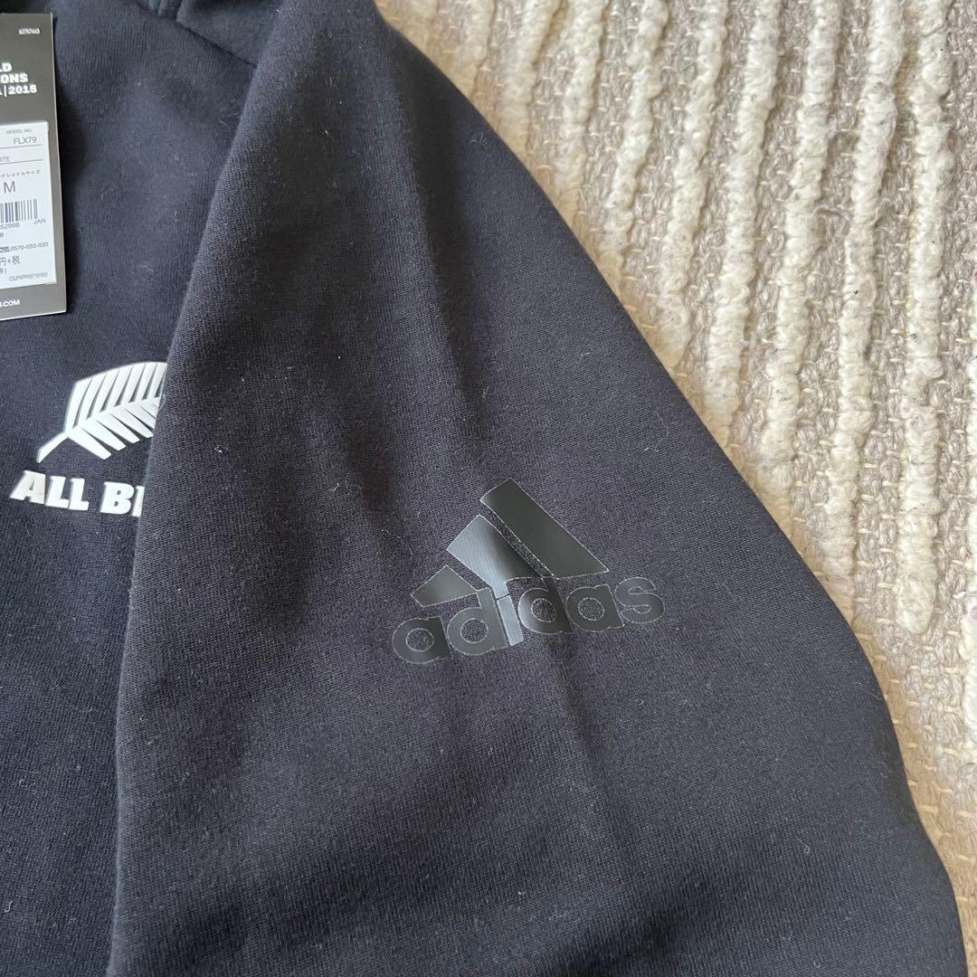 ALL BLACKS フード付きウォームアップウェア