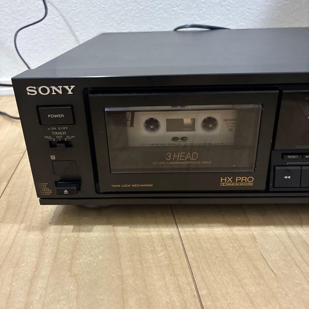 SONY ソニー TC-K600カセットデッキ 3ヘッド　動作ok
