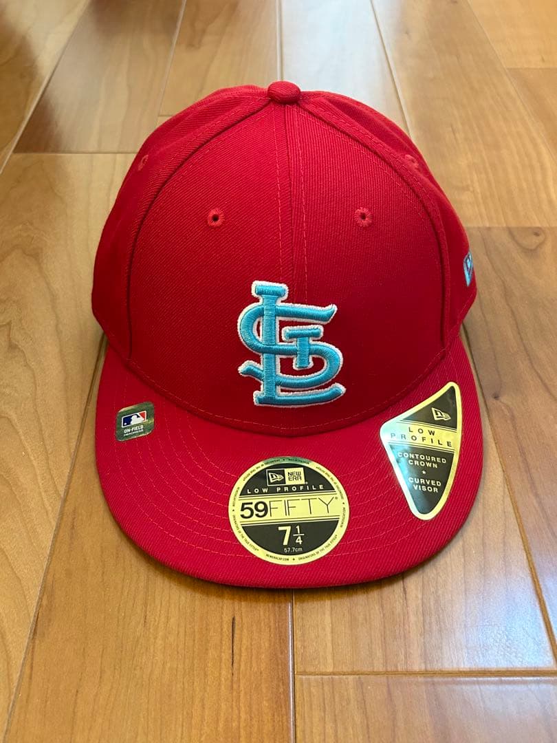 新品カージナルス ニューエラ59FIFTY LPキャップ 7 1/4 父の日着用