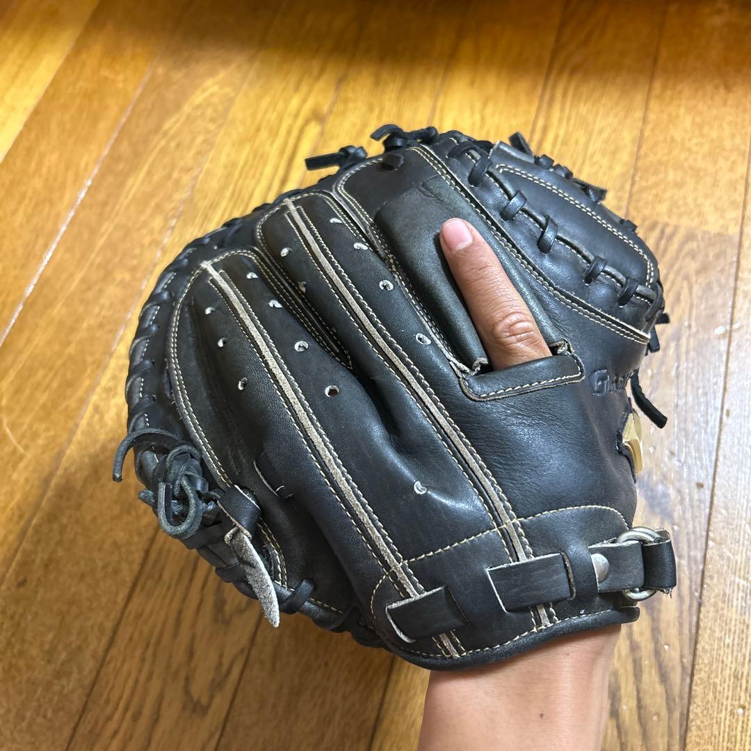 Mizuno 軟式キャッチャーミット 黒