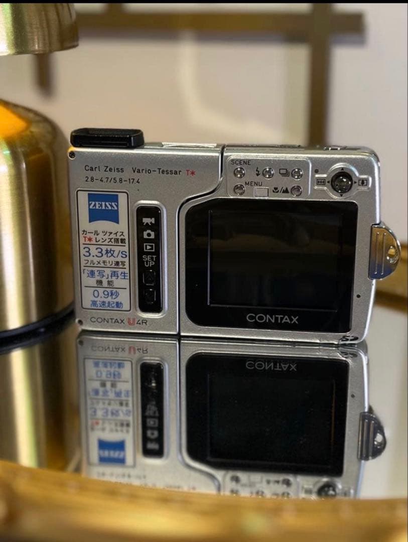 CONTAX U4R ブラック 動作品 ツァイスT＊レンズ