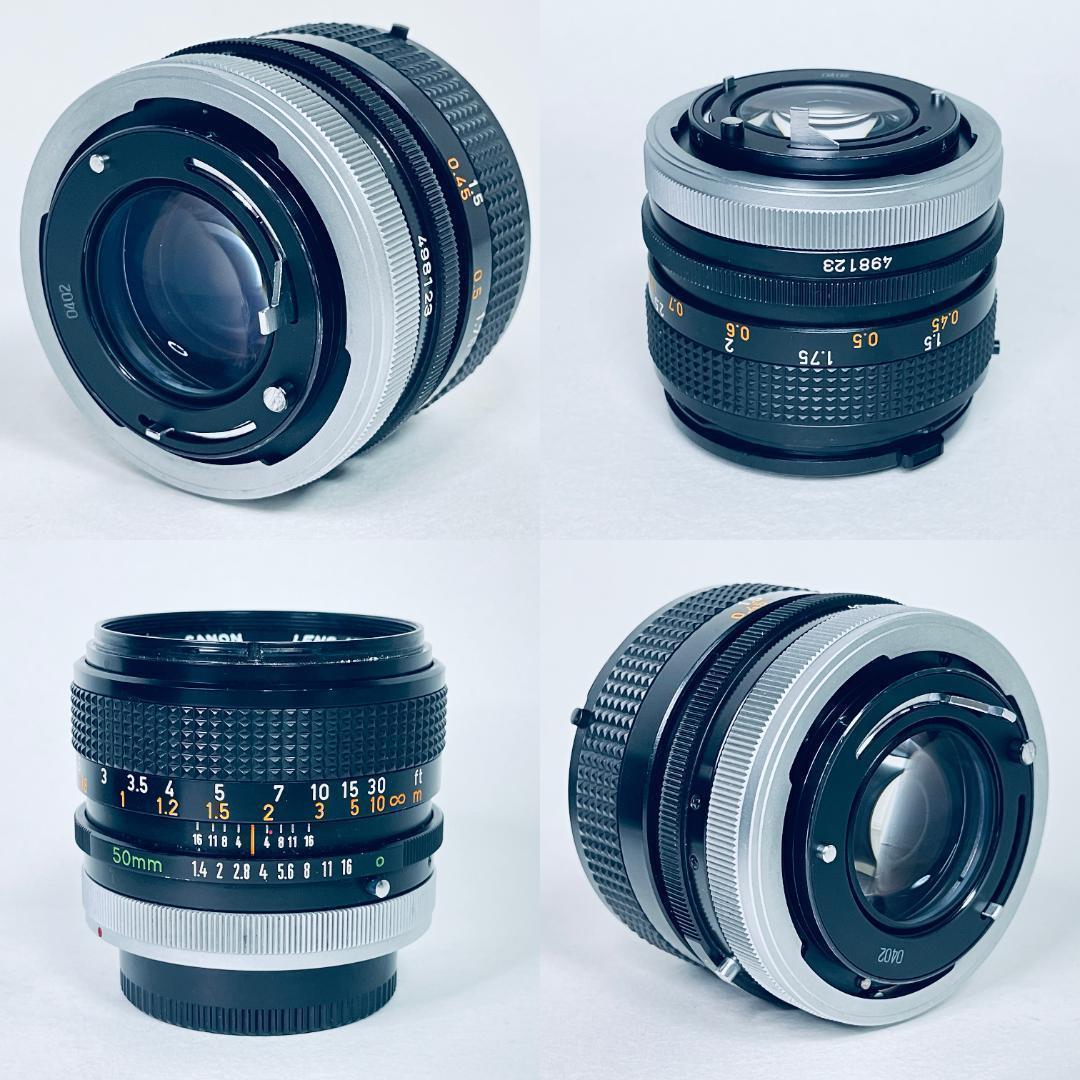 美品！Canon AE-1 PROGRAM 一眼レフカメラ FDレンズ付