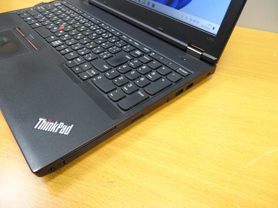 Windowsノート本体 Lenovo ThinkPad L570 SSD128GB i5-7200U