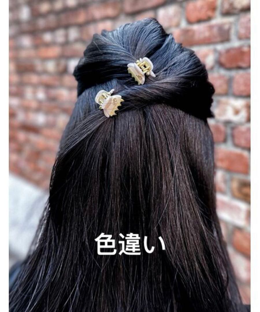 専用‼️ACCA アッカ　バービークリップ　ミニ クリップ　2個セット　グレー