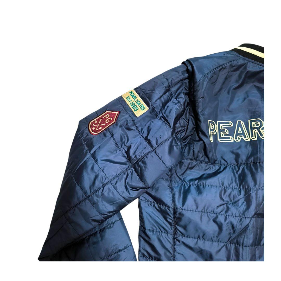 パーリーゲイツ ブラック×ネイビー リバーシブル　スニード　4way ベスト