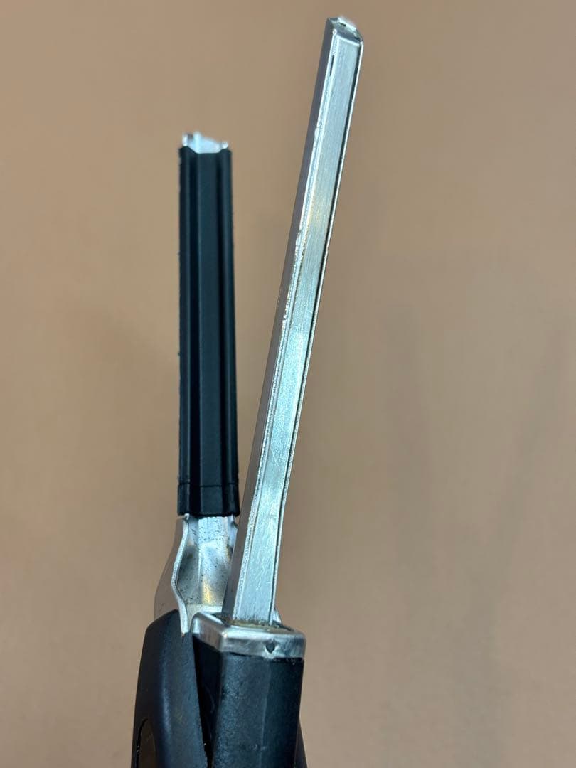 LENZ α-4Gレンツアイロン 5角 4ミリ　理容アイロン　ラバー新品