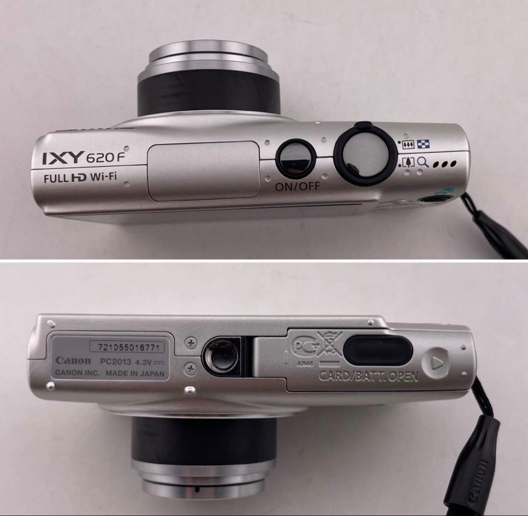 Canon IXY 620F コンパクトデジタルカメラ　シルバー
